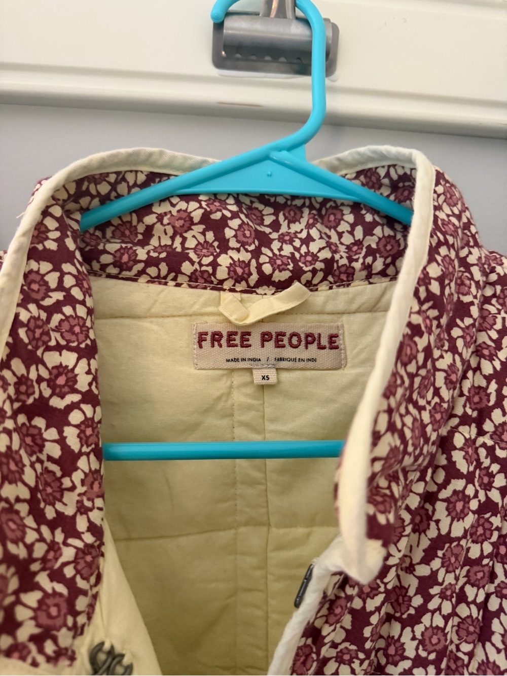 Free People Floral Quilted Jacket - Picture 5 of 5